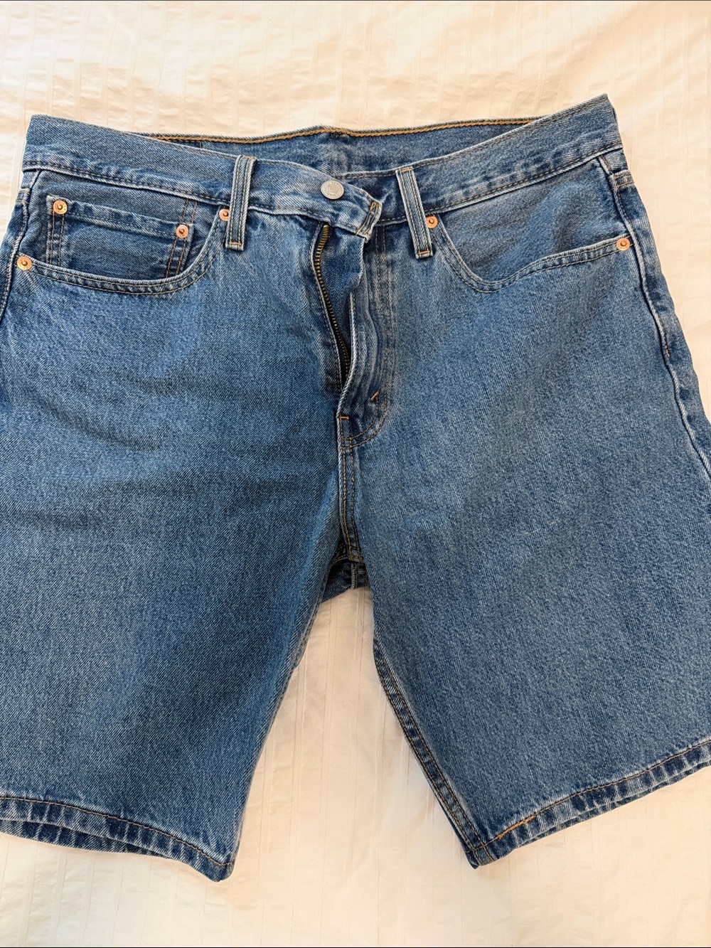 Levi’s Men's Classic Blue Denim Shorts